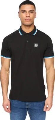 Produktbild von Henleys - "Henalpha" Poloshirt für Herren BG2028 (S) (Schwarz)