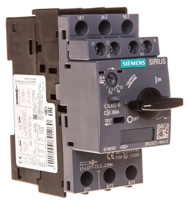 Image de Disjoncteur moteur 14-20A 3RV2021-4BA1 (3RV20214BA15)