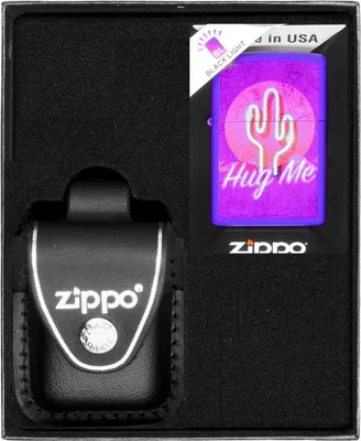 Produktbild von ZIPPO Feuerzeug Set RETRO KAKTUS Geschenk Nr. 3