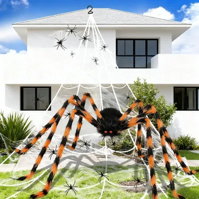 Obrázok produktu pre Gigantická pavúka Halloween dekorácia