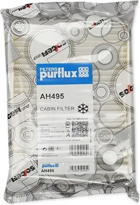 Produktbild von PURFLUX AH495 Innenraumfilter Pollenfilter für TOYOTA AYGO (PAB4, KGB4)