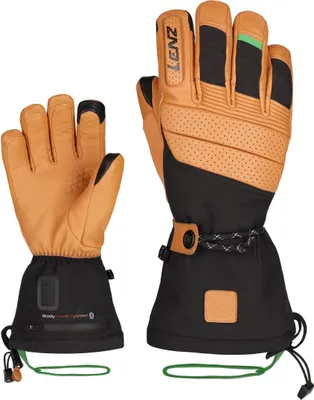 Produktbild von Lenz Heat Glove 9.0 beheizbare Handschuhe, hellbraun/schwarz, S