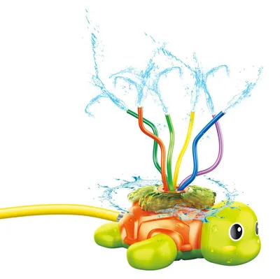 Produktbild von Toi-Toys - SPLASH Wassersprinkler - Schildkröte Wasserspritzer Gartensprenger Kinder