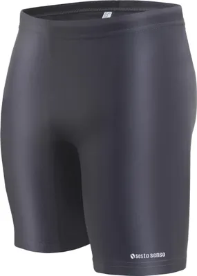 Produktbild von Sesto Senso Herren Jammer Badehose – Lange, eng anliegende Badeshorts Boxer – Für Surfen, Segeln & Wassersport – XL Graphite