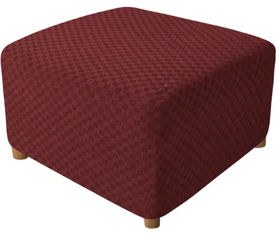 Image de Coussin pour repose-pieds, motif tartan