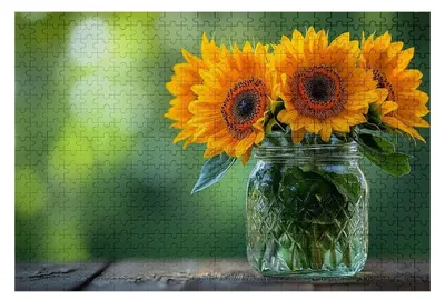 Zdjęcie produktu dla Puzzle "Słonecznik" dla dorosłych - 4000 elementów