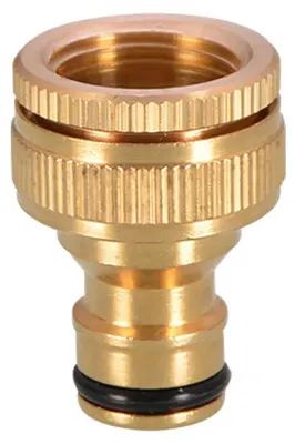 Obrázok produktu pre Mosadzný adaptér 1/2" – 3/4" na rýchlospojku (vnútorný závit)