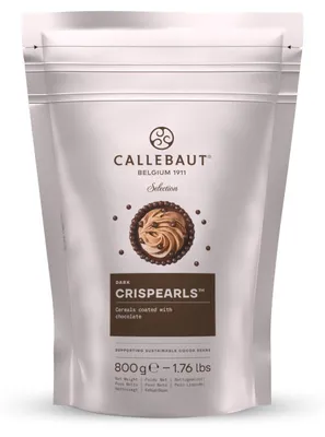 Produktbild von Callebaut Crispearls Knusperperlen 800g – Belgische Schokolade für Backen & Dekorieren