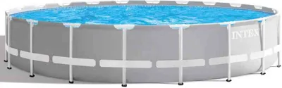 Produktbild von Intex 26756GN, 32695 l, Gerahmter Pool, Erwachsener & Kind, Leiter, Grau, 109,9 kg
