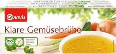 Immagine prodotto di Brodo vegetale trasparente - Dadi da brodo 36 pezzi 378 g