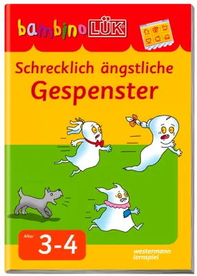 Zdjęcie produktu dla bambinoLÜK Schrecklich ängstliche Gespenster: