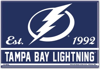 Image de WinCraft NHL TAMPA BAY LIGHTNING Aimant métallique