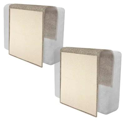 Produktbild von Katzen Kratzmatte für Sofa - Sisal Kratzteppich 130 x 45 cm - auch für Hunde geeignet