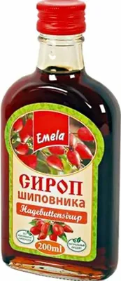 Produktbild von Emela Sirup Hagebutten 200ml  Hagebuttensirup
