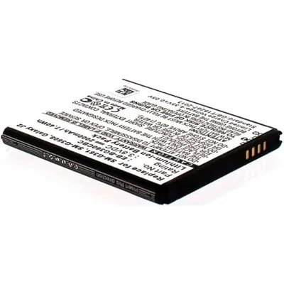 Produktbild von Akku für Samsung SM-G361 Li-Ion 3,8 Volt 1800 mAh schwarz.
