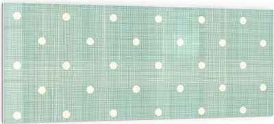 Produktbild von DEQORI Küchenrückwand Glas 125x50 cm 'Serviettendesign' Spritzschutz Bad Rückwand