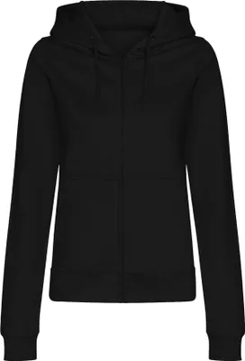 Produktbild von Awdis - Hoodie mit durchgehendem Reißverschluss für Damen PC5172 (S) (Schwarz)