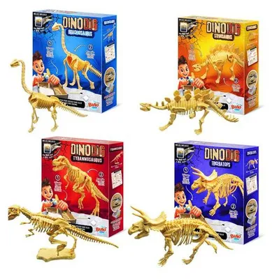 Produktbild von Buki Dinosaurier Ausgrabungsset Spielzeug - Fossilien und Skelette entdecken
