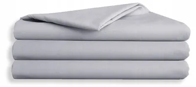 Produktbild von Bettlaken - Spannbettlaken - Baumwolle - Grau - 140g/m2 - 160x200 cm - Hochwertiges