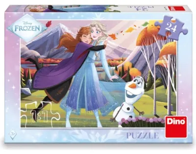 Image de Puzzle Dino Frozen : Étreinte 24 pièces