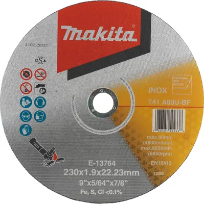 Immagine prodotto di Makita Trennscheibe 230 mm 230 x 22,23 mm - A60U - Metallo