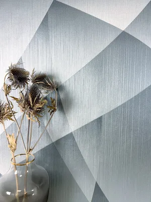Produktbild von NEWROOM Tapete Arael Grey Grau Vliestapete - Modern Grafik Linien Germany