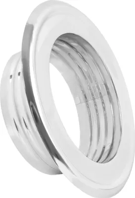 Produktbild von BAUSTER® Flansch 120mm Edelstahl Bundkragen Wandflansch Lüftungsrohr Luftkanal Abluftrohr Rohr