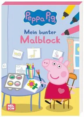 Obrázek produktu pro Peppa Wutz omalovánky: Peppa Peppa: Moje barevné omalovánky