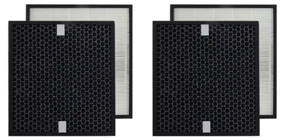 Zdjęcie produktu dla Zestaw 2 filtrów zamiennych do oczyszczacza powietrza z węglem aktywnym