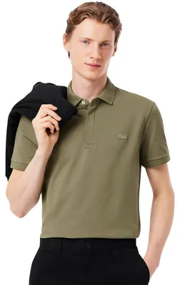 Produktbild von Grünes Polo Lacoste kurze Ärmel normale Passform