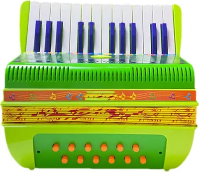 Image de Accordéon pour enfants, 17 touches, 24 sons, 24 sons