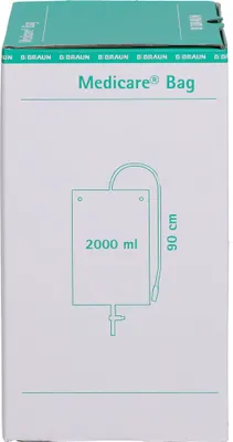 Produktbild von Medicare Bag 2000ml unst.m.90cm Schlauch u. Ablauf, 10 St BEU