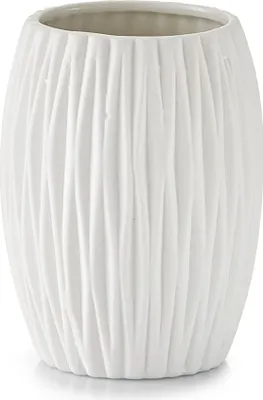 Produktbild von Zeller Zahnputzbecher "Scandi", Steinzeug, weiß, Ø8,5 x 11 cm, 18596