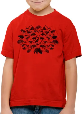 Produktbild von style3 Sheldon Monsters Kinder T-Shirt dinosaurier urzeit