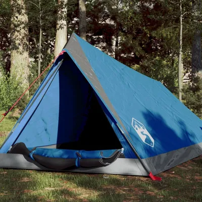 Produktbild von "2026 Promotion" Campingzelt 2 Personen, Familienzelt UV-Schutz, Blau Wasserfest - Campingzelte CC32743