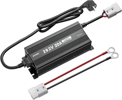 Productafbeelding van LiFePO4 Acculader - Batterijoplader - Accu Ladestation - Oplaadadapter - Stroomvoorziening