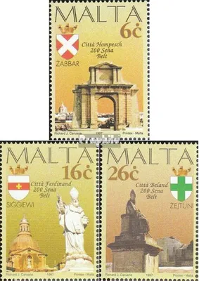 Produktbild von Briefmarken Malta 1997 Mi 1005-1007 (kompl.Ausg.) postfrisch Zabbar
