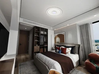 Immagine prodotto di Lampada a soffitto a LED con telecomando, 90W - TB1308/W