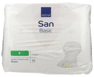 Produktbild von ABENA San Basic 9 Einlage 20 Stück PZN 19689458