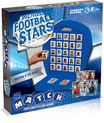 Produktbild von Top Trumps Match - World Football Stars (blue Edition)