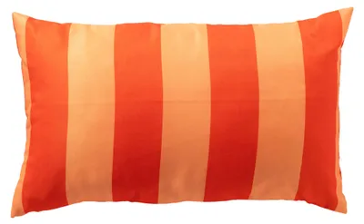 Produktbild von Textino Outdoor Kissenbezug Gestreift Apollo 30x50 cm Rot