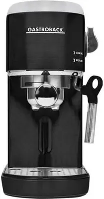 Image de Gastroback Design Espresso Piccolo noir Machine à café filtre