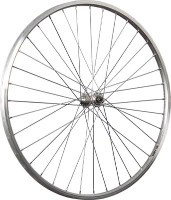 Produktbild von 28 Zoll Vorderrad Hohlkammer Felge 622-19 Schnellspanner silber