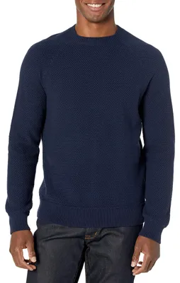 Produktbild von A. Essentials Herren Oversize-Pullover mit Rundhalsausschnitt aus strukturierter