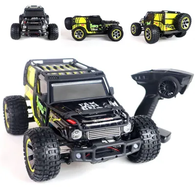 Zdjęcie produktu dla Elektryczny buggy RC 1:10 z pilotem zdalnego sterowania 2,4 GHz, 48 km/h, napęd na wszystkie koła