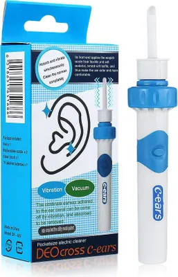 Obrázok produktu pre Čistič uší, čistič ušného mazu, odstraňovač ušného mazu, nástroj na odstraňovanie ušného mazu pre deti a dospelých, batoľatá, bábätká, tínedžerov dospelých