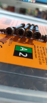 Produktbild von Eurotec Terrassotec A2 TX Schrauben 5,3x50mm Antik 250 Stück