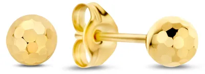 Produktbild von New Bling Oorknopjes – 9NBG-1075 – 14K Goud – Rond – 4 mm