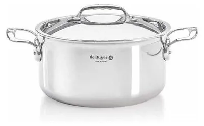 Produktbild von De Buyer  MINI-BRATENTOPF AFFINITY + DECKEL 16CM