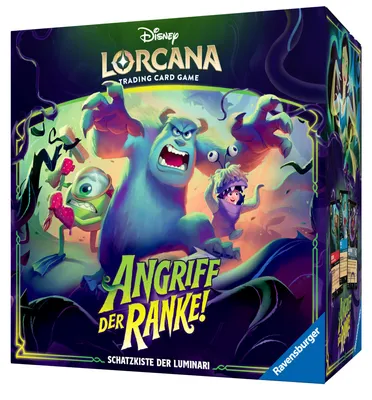 Produktbild von Ravensburger Disney Lorcana TCG: Angriff der Ranke! - Schatzkiste der Luminari (Deutsch), Kartenspiel, Sammelkartenspiel, 8 Jahr(e)